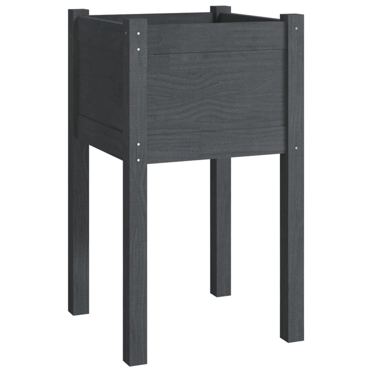 VIDAXL -Planungsbox 40x40x70 cm Festkiefergrau