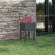 VIDAXL -Planungsbox 40x40x70 cm Festkiefergrau