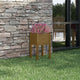 VIDAXL -Planungsbox 40x40x70 cm Festkiefer Honigbraun