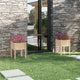 VIDAXL -Pflanzer 2 ST 50x50x70 cm Festkiefer