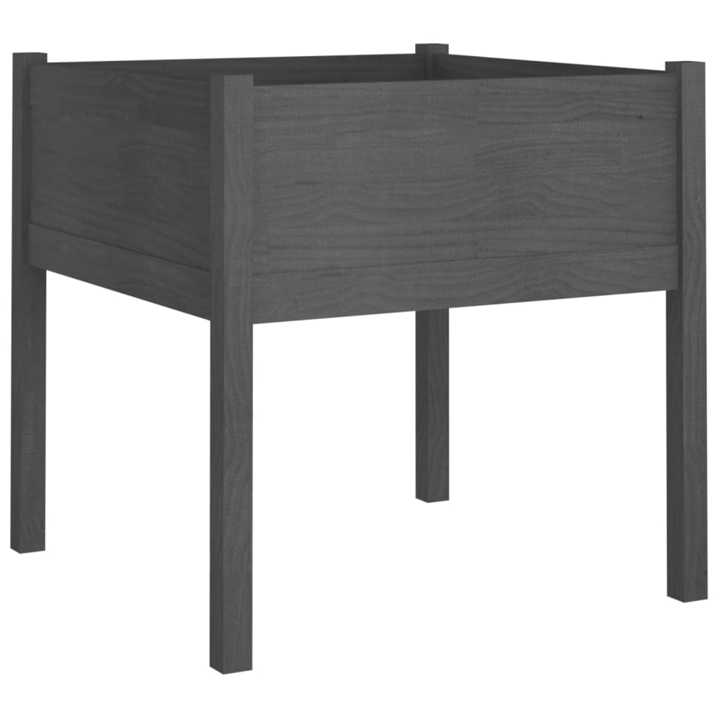 VIDAXL -Planungsbox 70x70x70 cm Festkiefergrau
