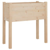 VIDAXL -Pflanzer 2 ST 70x31x70 cm Festkiefer