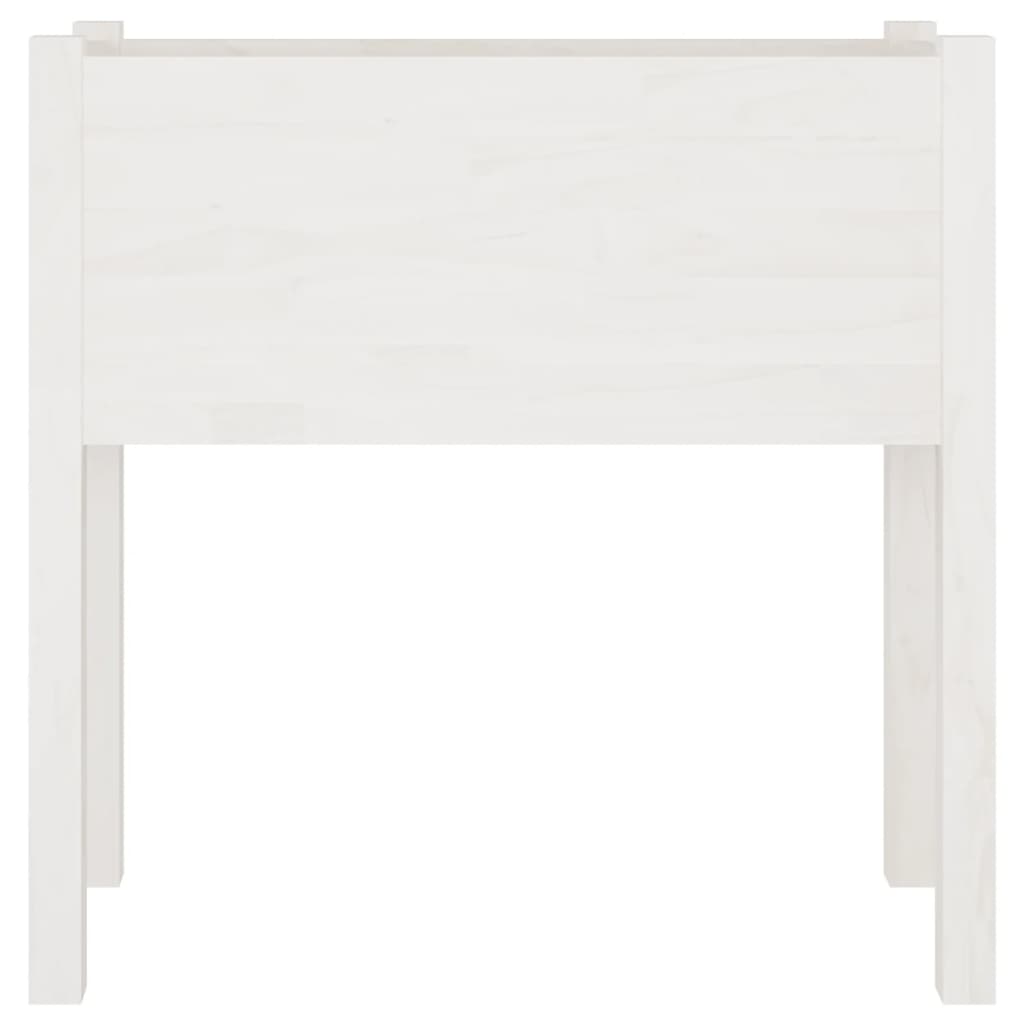VIDAXL -Planungsbox 70x31x70 cm Festkiefer weiß