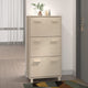 Vidaxl Schuhschrank Hamar 59.5x35x117 cm Kiefernholz honigbraun