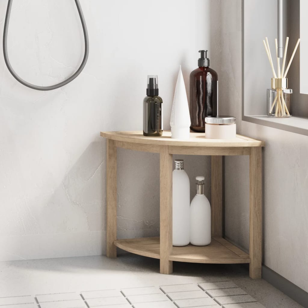 Vidaxl Badezimmer Tabelle 45x45x45 cm Solid Teak