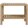 Vidaxl Badezimmer Tabelle 60x30x45 cm Solid Teak