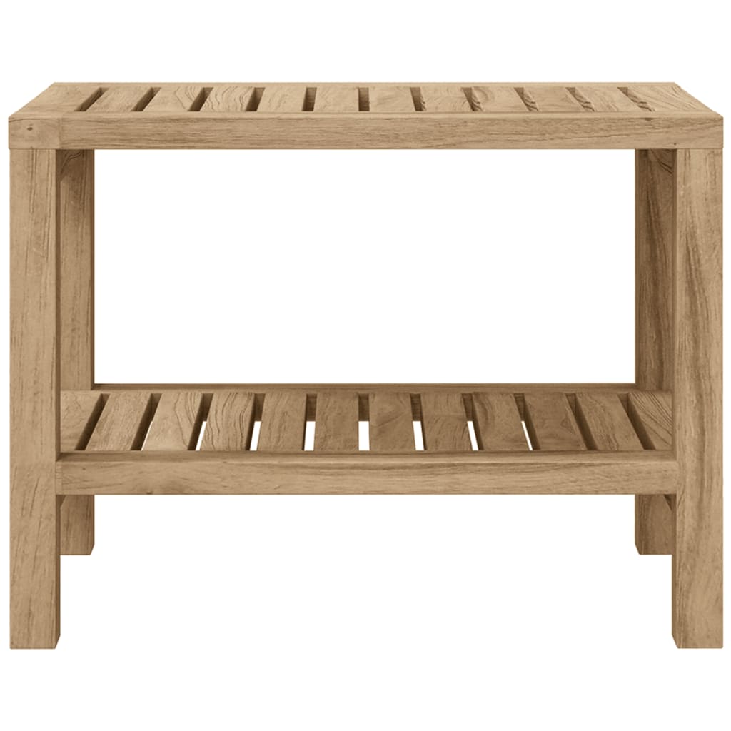 Vidaxl Badezimmer Tabelle 60x30x45 cm Solid Teak