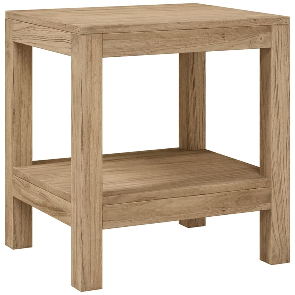 Vidaxl Badezimmer Tabelle 45x35x45 cm Solid Teak
