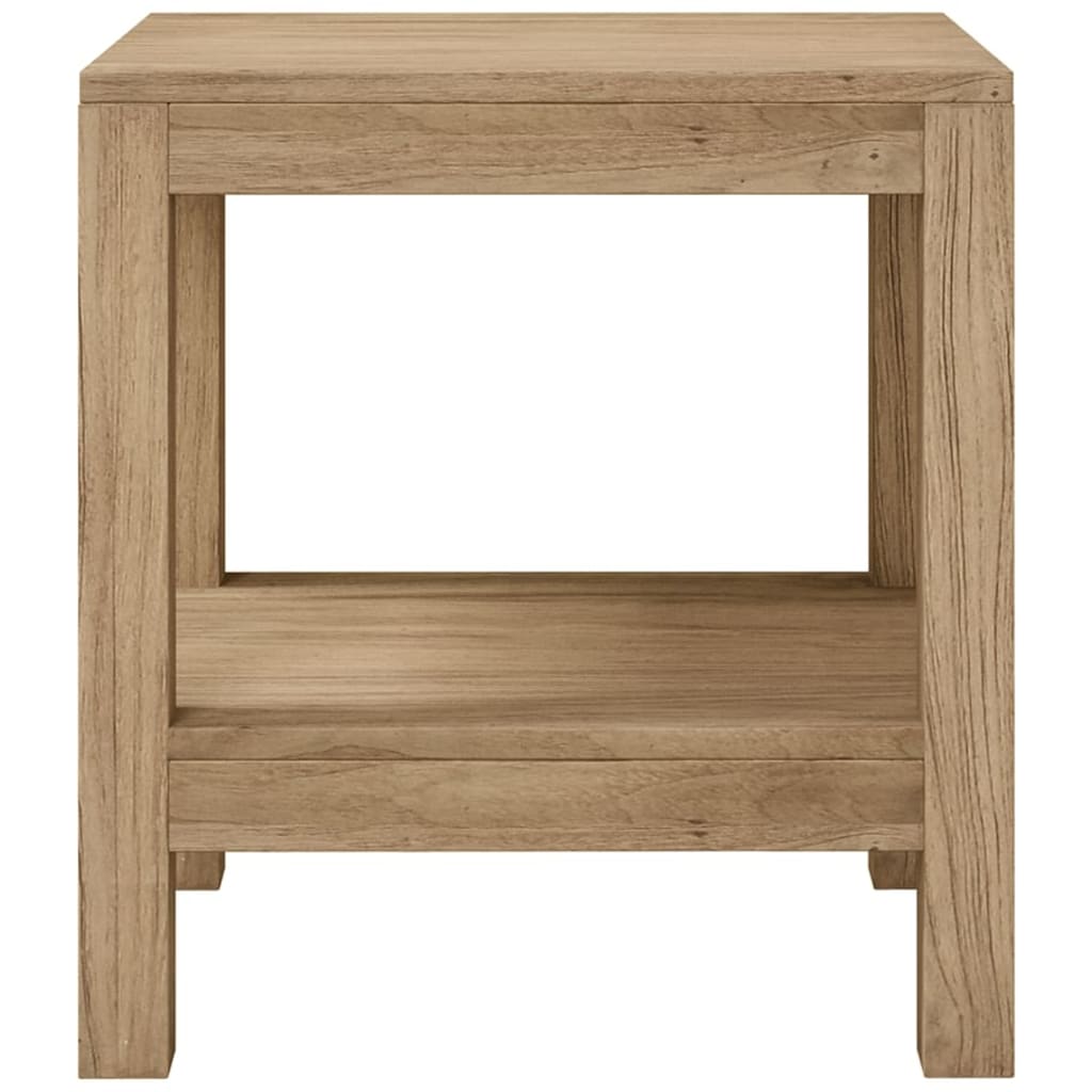 Vidaxl Badezimmer Tabelle 45x35x45 cm Solid Teak