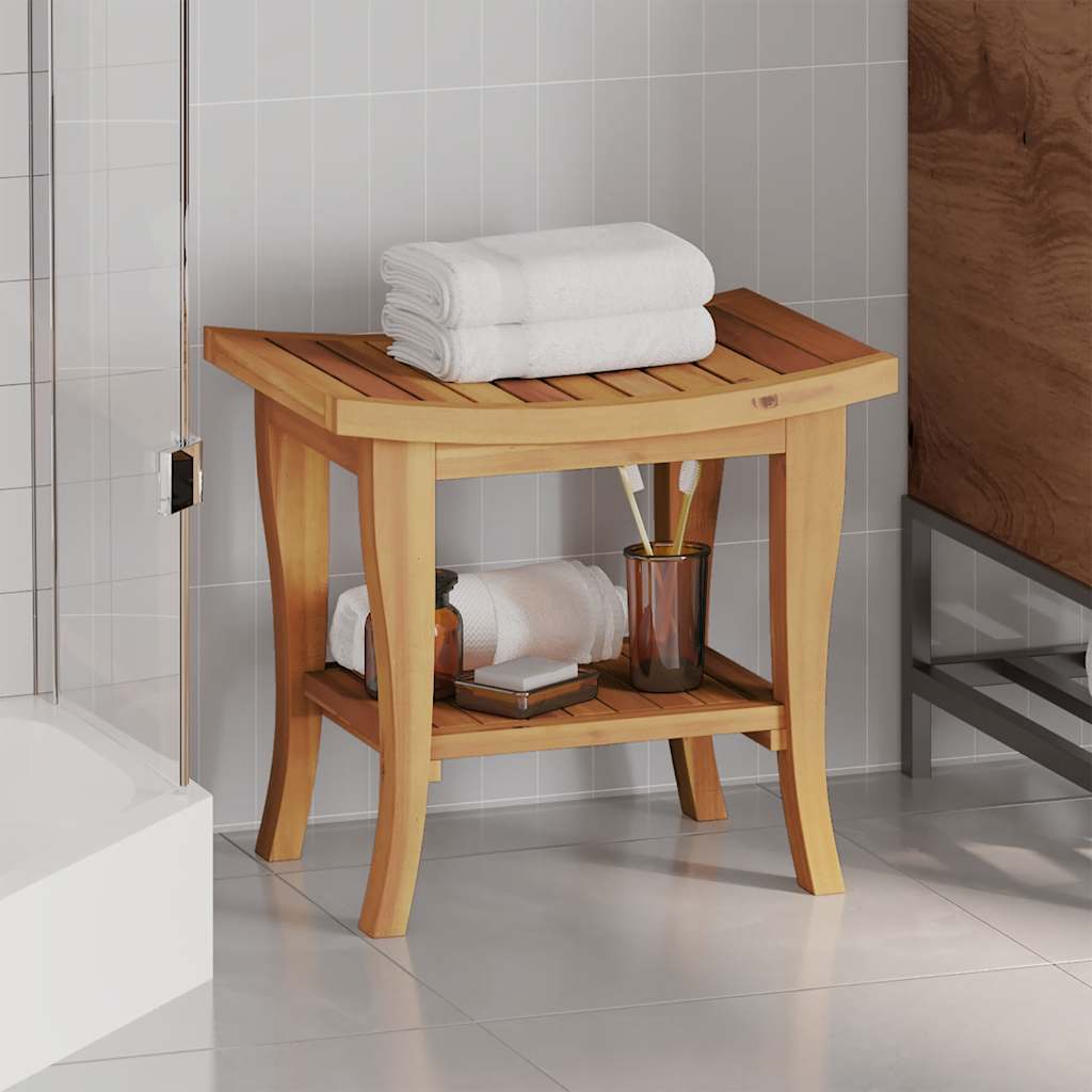 Vidaxl Badezimmertabelle 50x35x45 cm Solid Teak