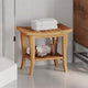Vidaxl Badezimmertabelle 50x35x45 cm Solid Teak