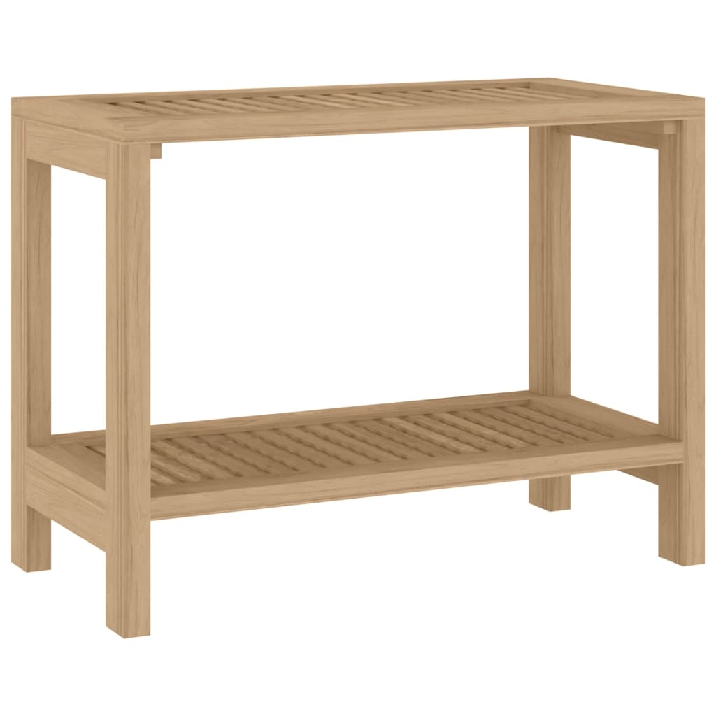 Vidaxl Badezimmer Tabelle 60x30x45 cm Solid Teak