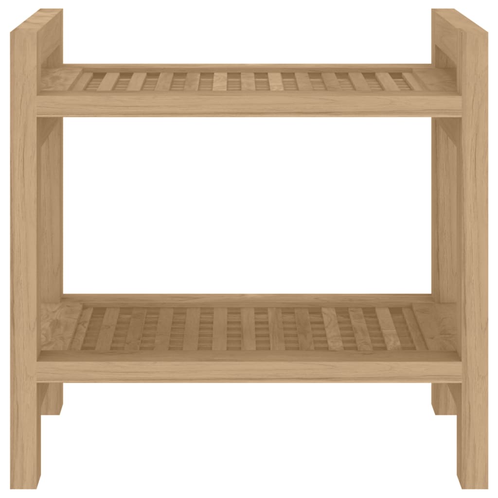 Vidaxl Badezimmer Tabelle 45x30x45 cm Solid Teak