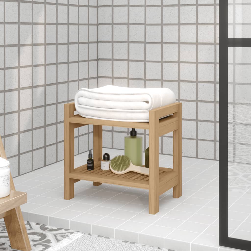 Vidaxl Badezimmer Tabelle 45x30x45 cm Solid Teak