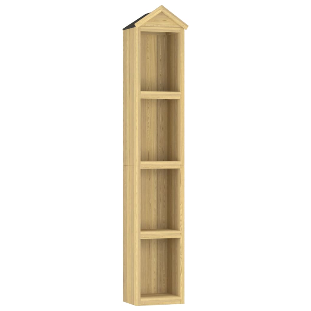 Vidaxl Garden Shed 40x33x222 cm imprägnierte Kiefer