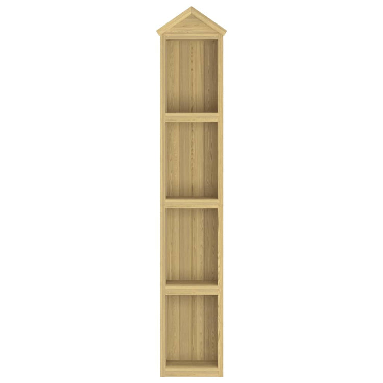 Vidaxl Garden Shed 40x33x222 cm imprägnierte Kiefer