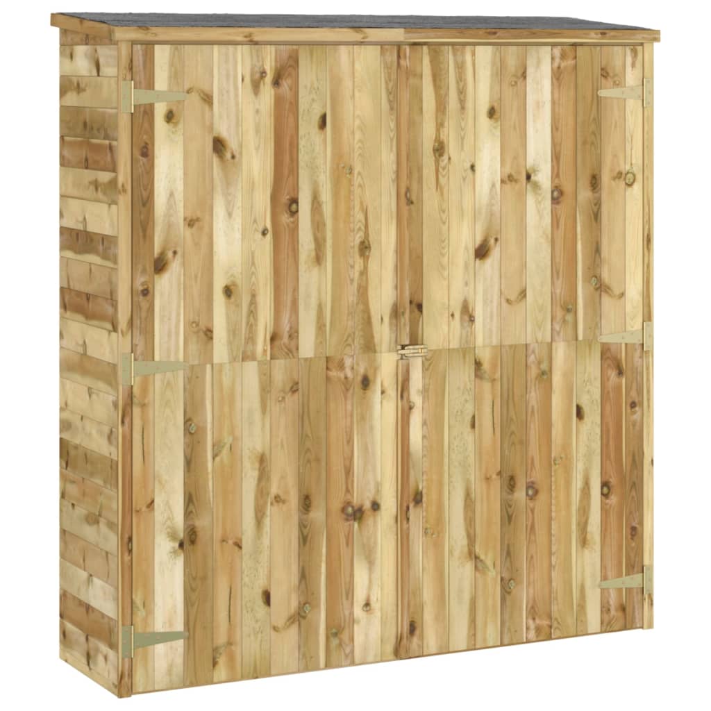 Vidaxl Garden Shed 163x50x171 cm Festkiefer