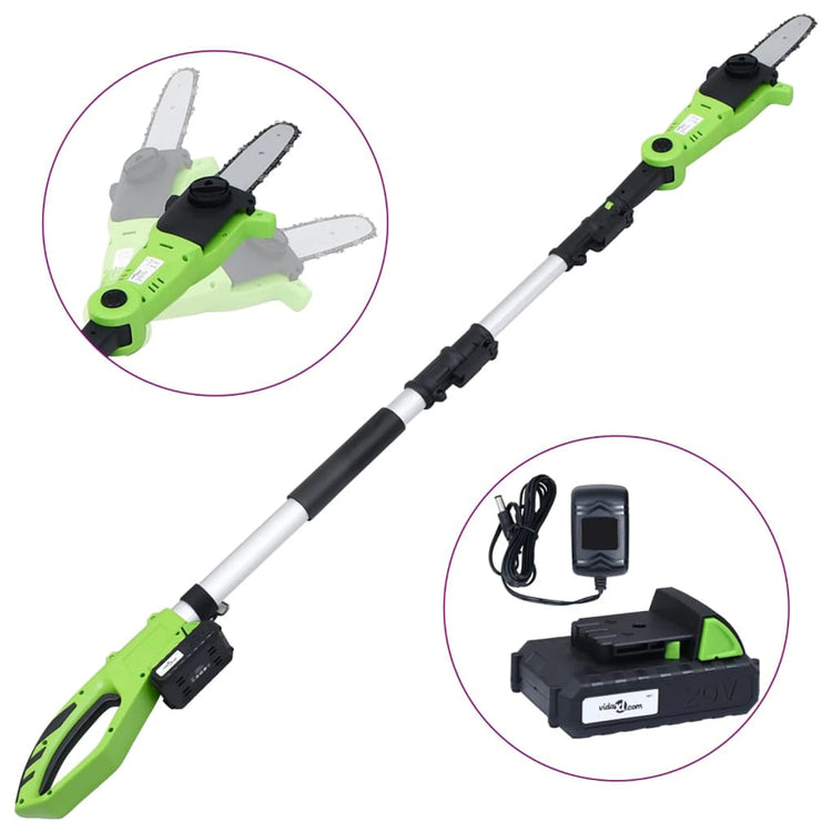 Vidaxl-Batterieschere mit Batterie 20 V 1500 mAh Li-Ion