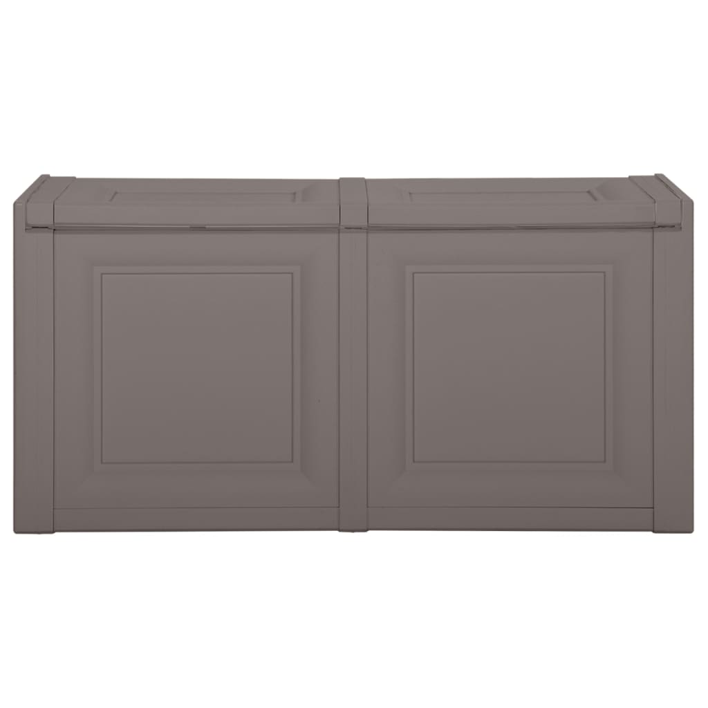 Vidaxl -Kissenbox 85 L 86x40x42 cm grau