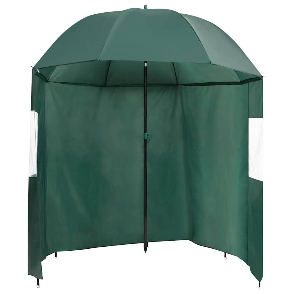 Vidaxl Vissparaplu 220x193 cm Grün
