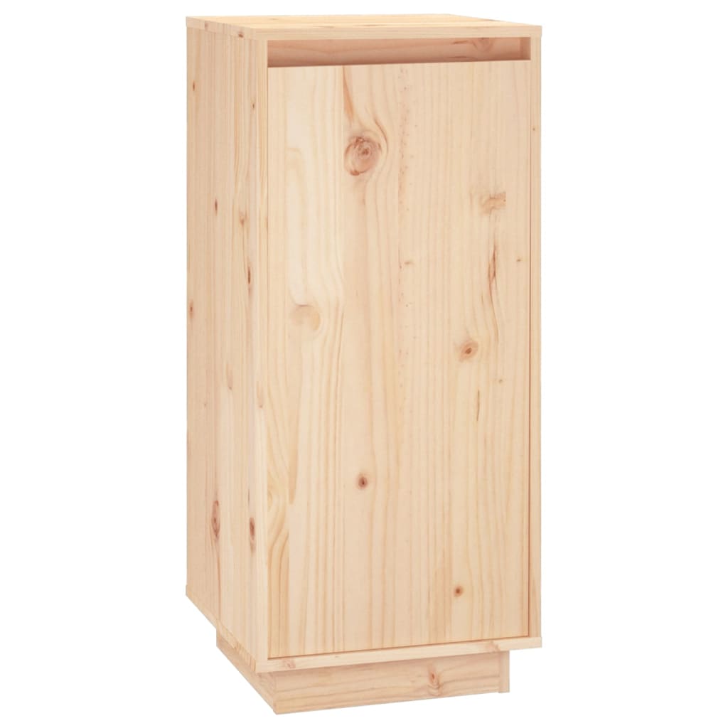 Vidaxl -Schuhschrank 35x35x80 cm Festkiefer