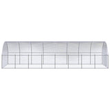 Vidaxl Chicken Run 3x8x2 m verzinkter Stahl - afbeelding 3