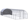 Vidaxl Chicken Run 3x10x2 m verzinkter Stahl