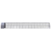 Vidaxl Chicken Run 3x16x2 m verzinkter Stahl