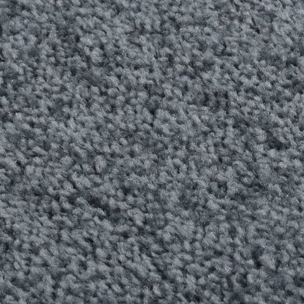 Vidaxl Teppich Kortpolig 140x200 cm Anthrazit -ausgelöst