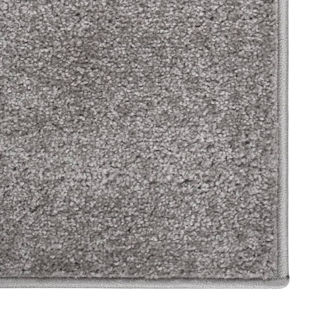 Vidaxl Teppich Kortpolig 240x340 cm Grau