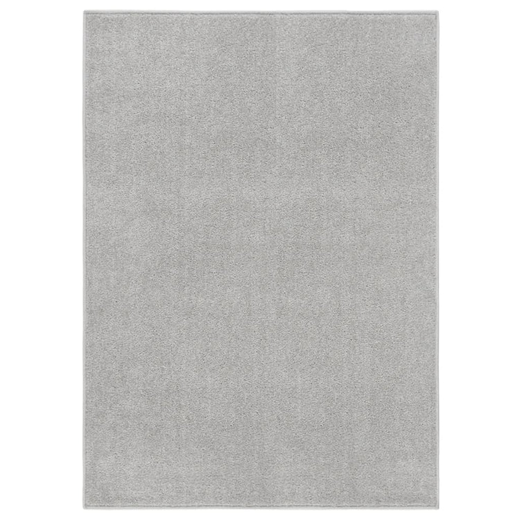Vidaxl Teppich Kortpolig 120x170 cm hellgrau