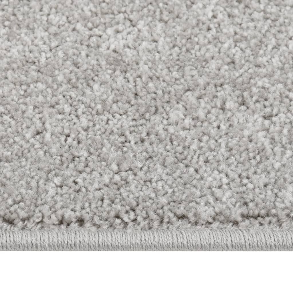 Vidaxl Teppich Kortpolig 240x340 cm hellgrau