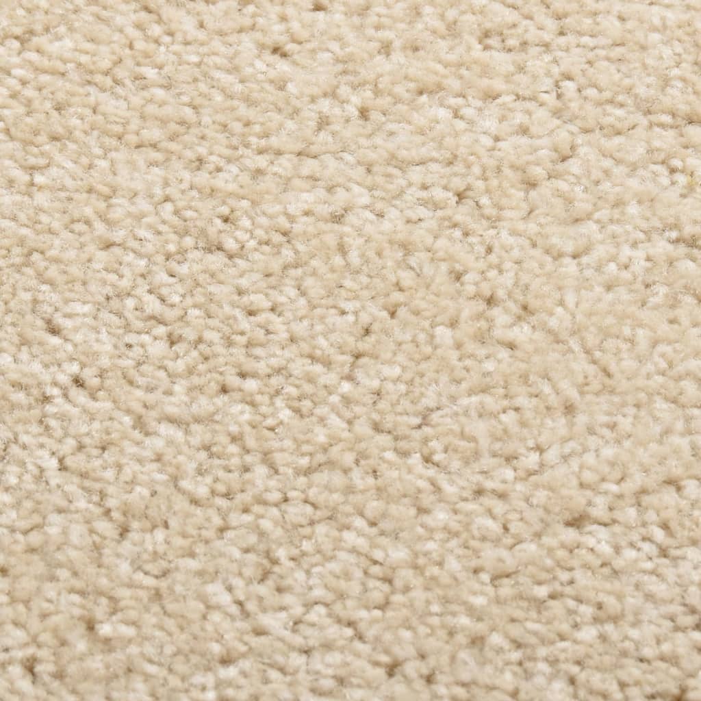 Vidaxl Teppich Kortpolig 80x150 cm Beige