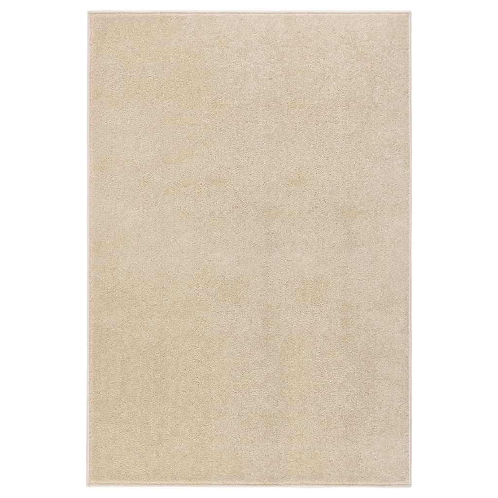 Vidaxl Teppich Kortpolig 200x290 cm Beige