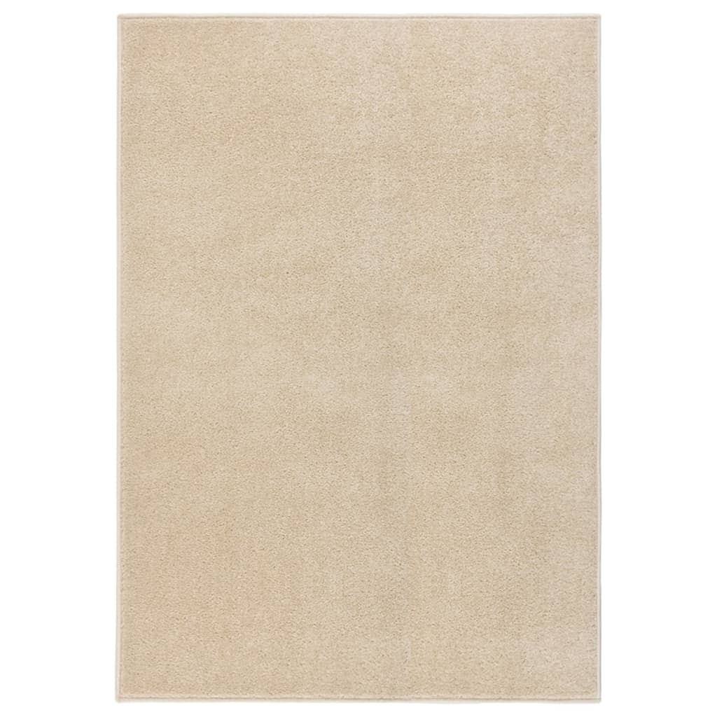 Vidaxl Teppich Kortpolig 240x340 cm Beige