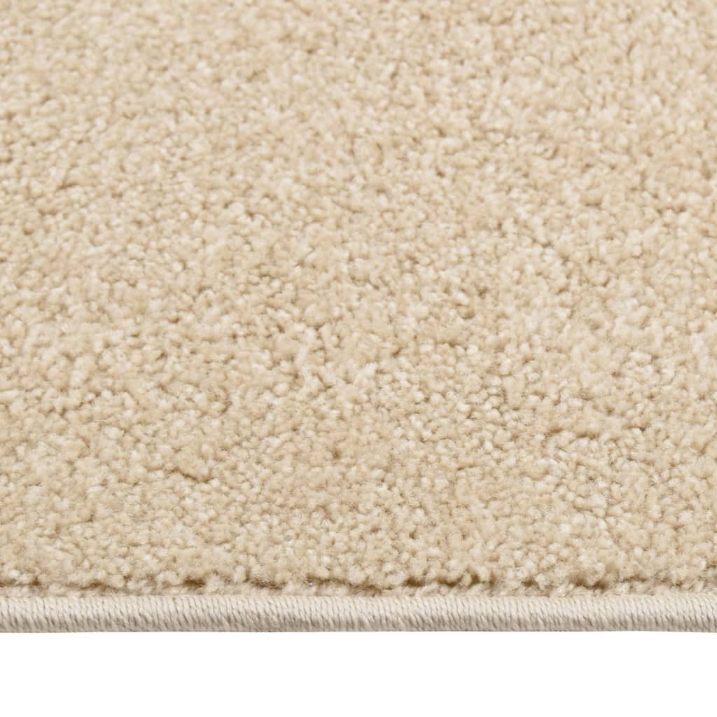 Vidaxl Teppich Kortpolig 240x340 cm Beige