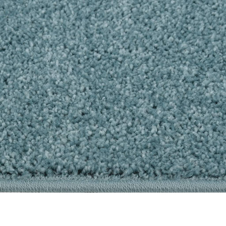 Vidaxl Teppich Kortpolig 160x230 cm blau