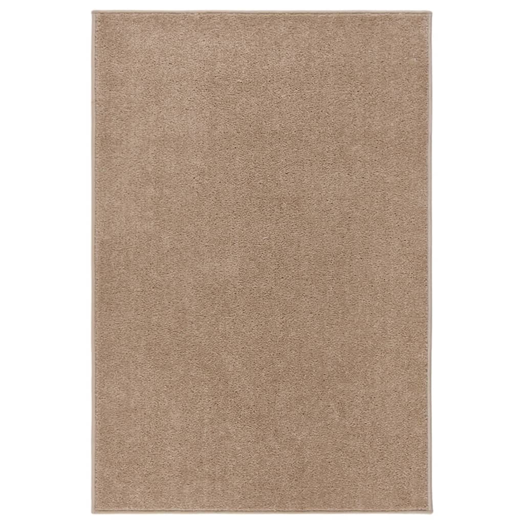Vidaxl Teppich Kortpolig 160x230 cm Brown