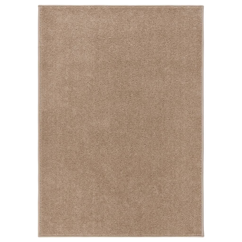 Vidaxl Teppich Kortpolig 240x340 cm Brown
