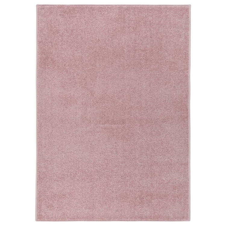 Vidaxl Teppich Kortpolig 120x170 cm Pink