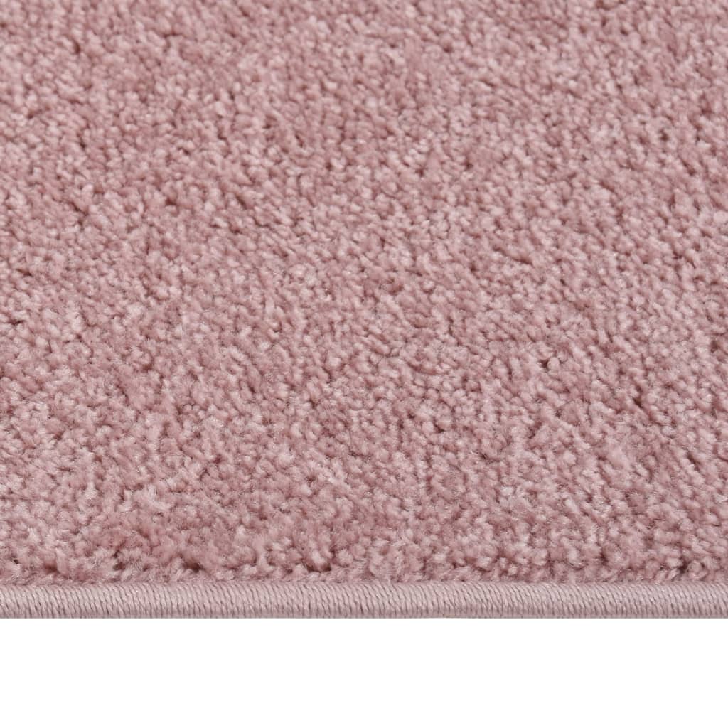 Vidaxl Teppich Kortpolig 200x290 cm Pink