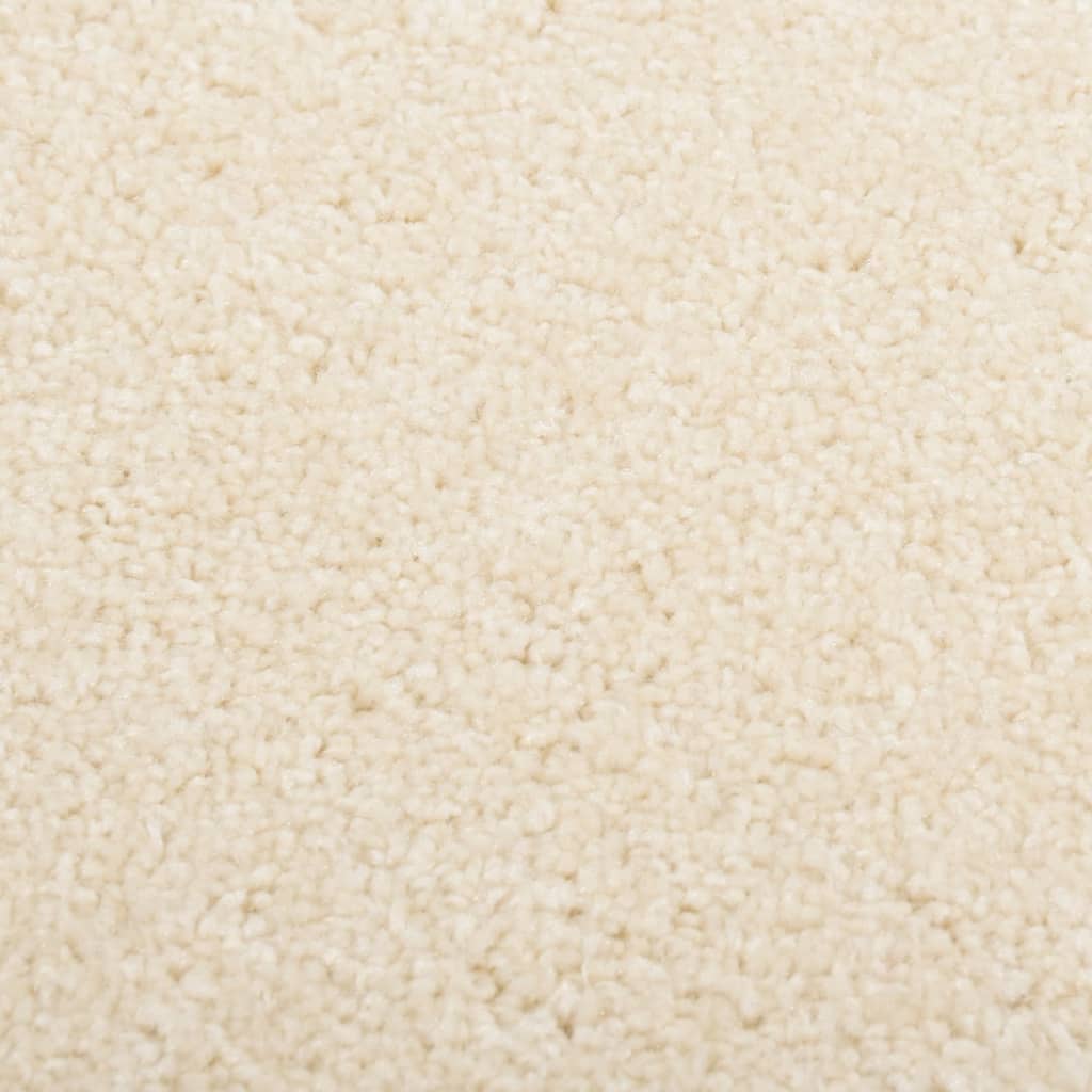 Vidaxl Teppich Kortpolig 120x170 cm creme -geläutet