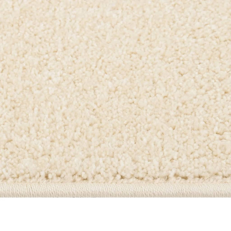 Vidaxl Teppich Kortpolig 140x200 cm cremefarben