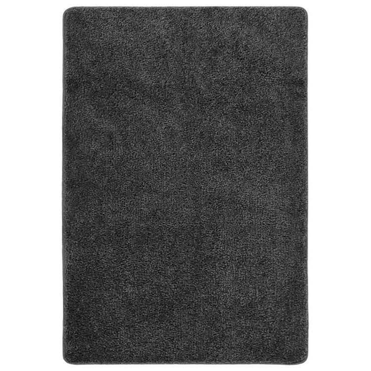 Vidaxl Teppich Shaggy Anti Slip 160x230 cm dunkelgrau