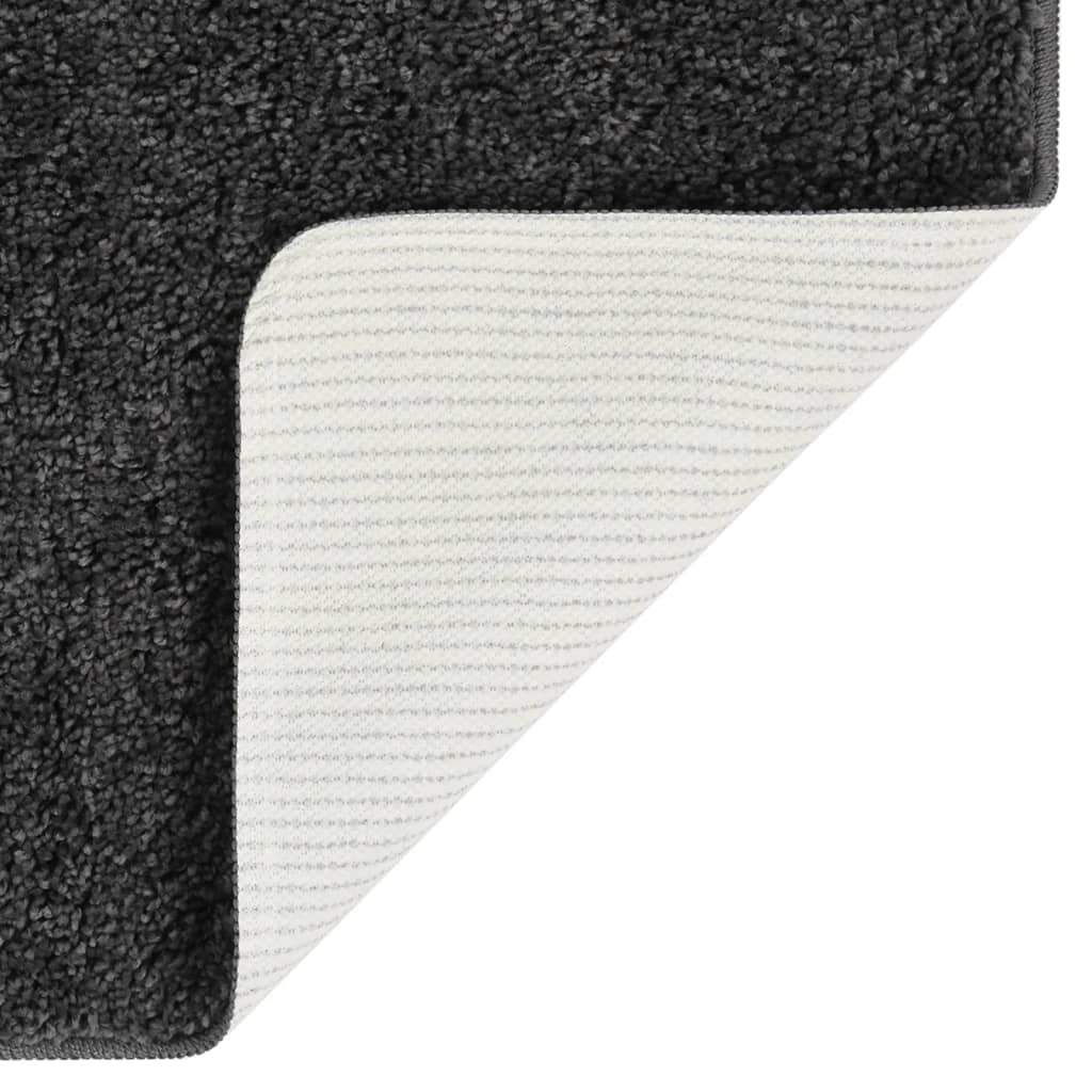 Vidaxl Teppich Shaggy Anti-Slip 200x290 cm dunkelgrau