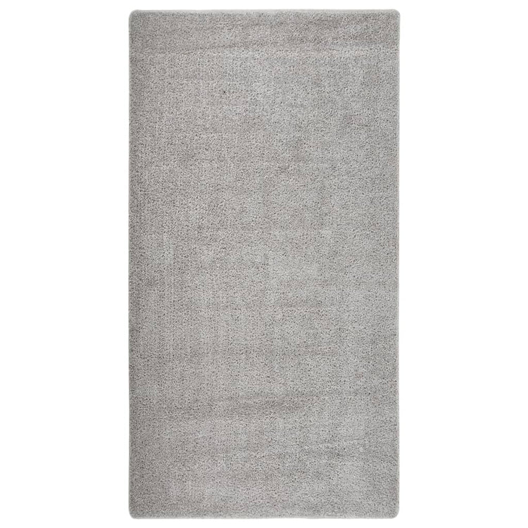 Vidaxl Teppich Shaggy Anti-Slip 80x150 cm hellgrau