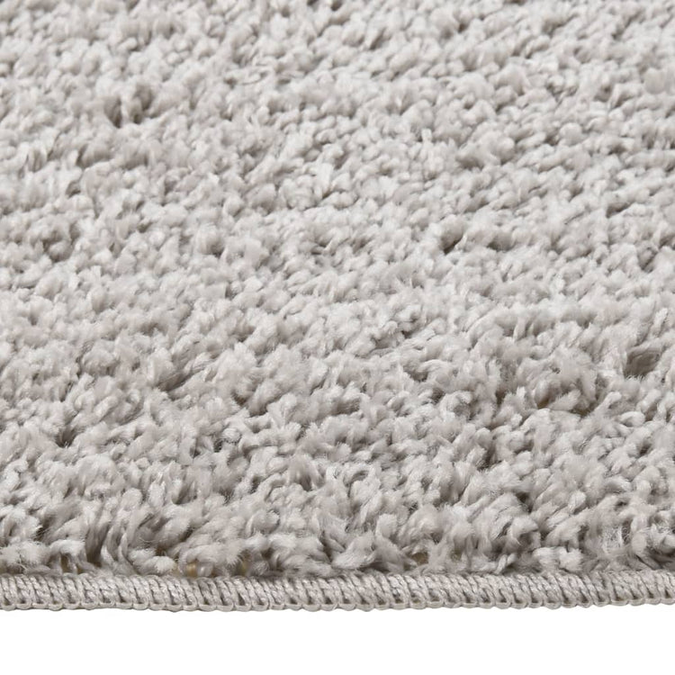Vidaxl Teppich Shaggy Anti-Slip 120x170 cm hellgrau