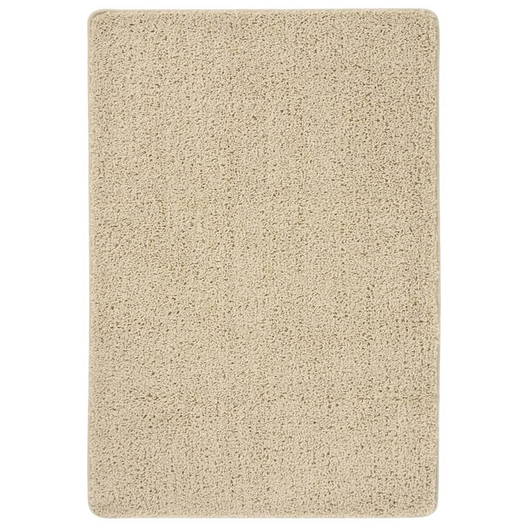 Vidaxl Teppich Shaggy Anti Slip 120x170 cm cremefarben