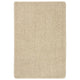 Vidaxl Teppich Shaggy Anti-Slip 140x200 cm cremefarben