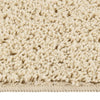 Vidaxl Teppich Shaggy Anti-Slip 140x200 cm cremefarben